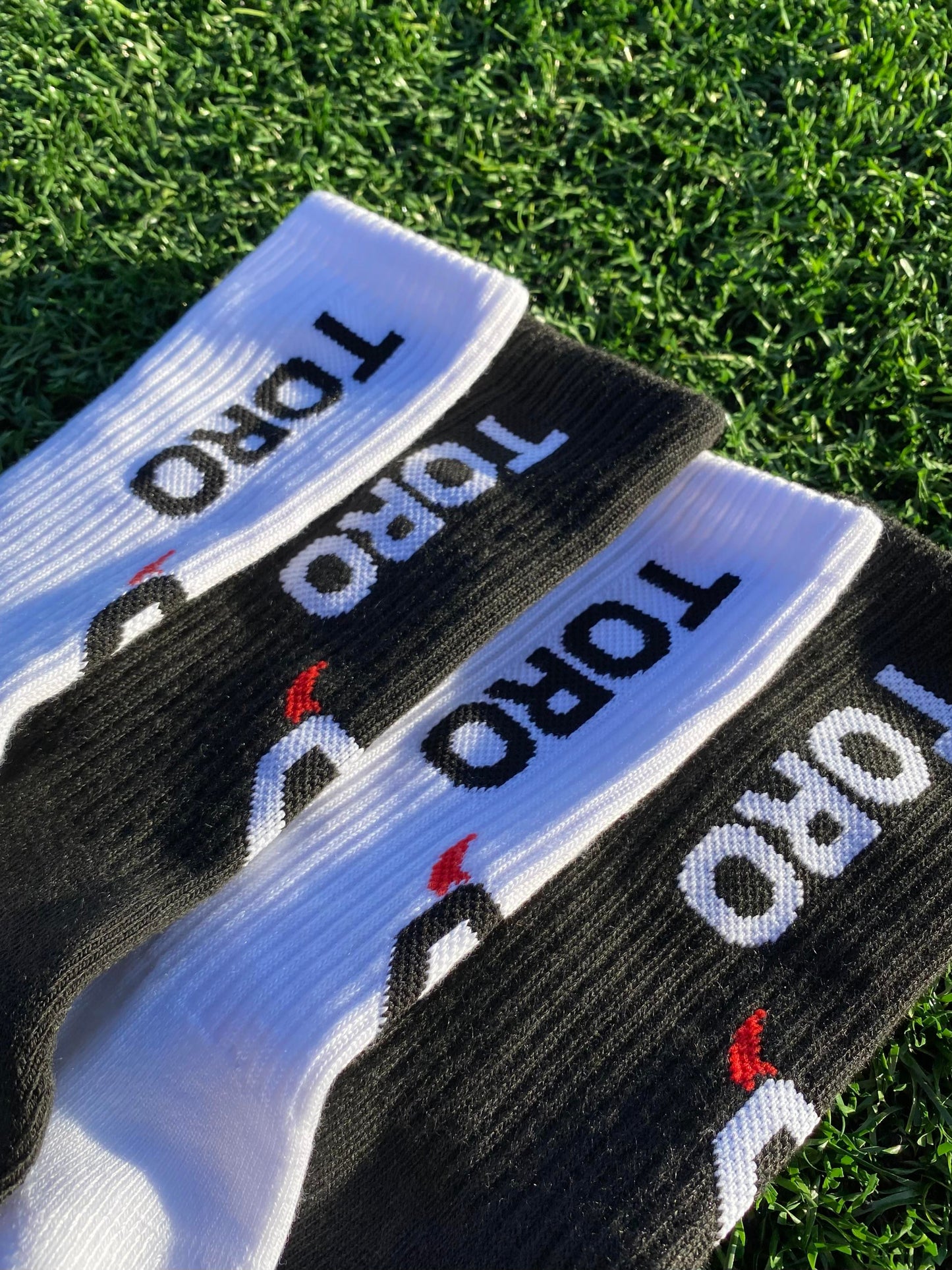 Toro Grip Socks - Elite 4 Pack + One Free Pair