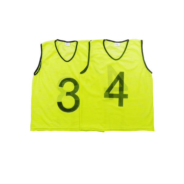 Torosports Training Bibs - Pack of 15, Numbered Bibs #1-15