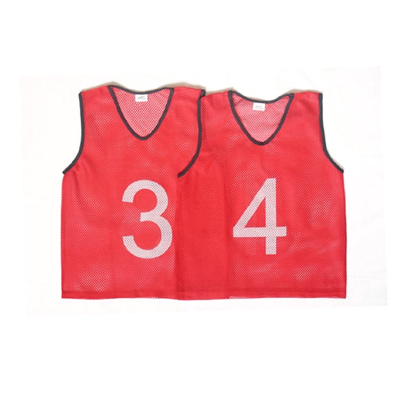 Torosports Training Bibs - Pack of 15, Numbered Bibs #1-15