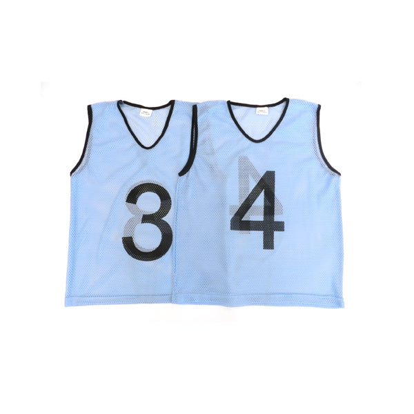 Torosports Training Bibs - Pack of 15, Numbered Bibs #1-15