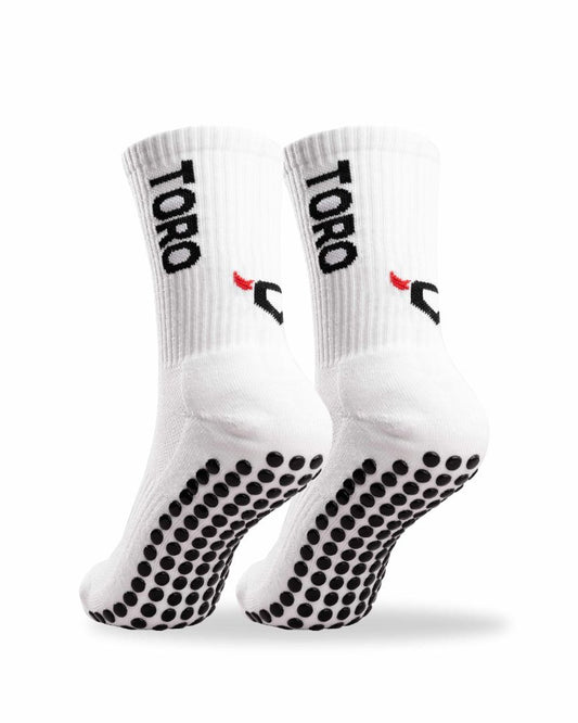 Toro Grip Socks - White
